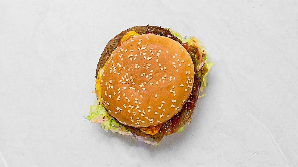 F&auml;rsk hamburgare