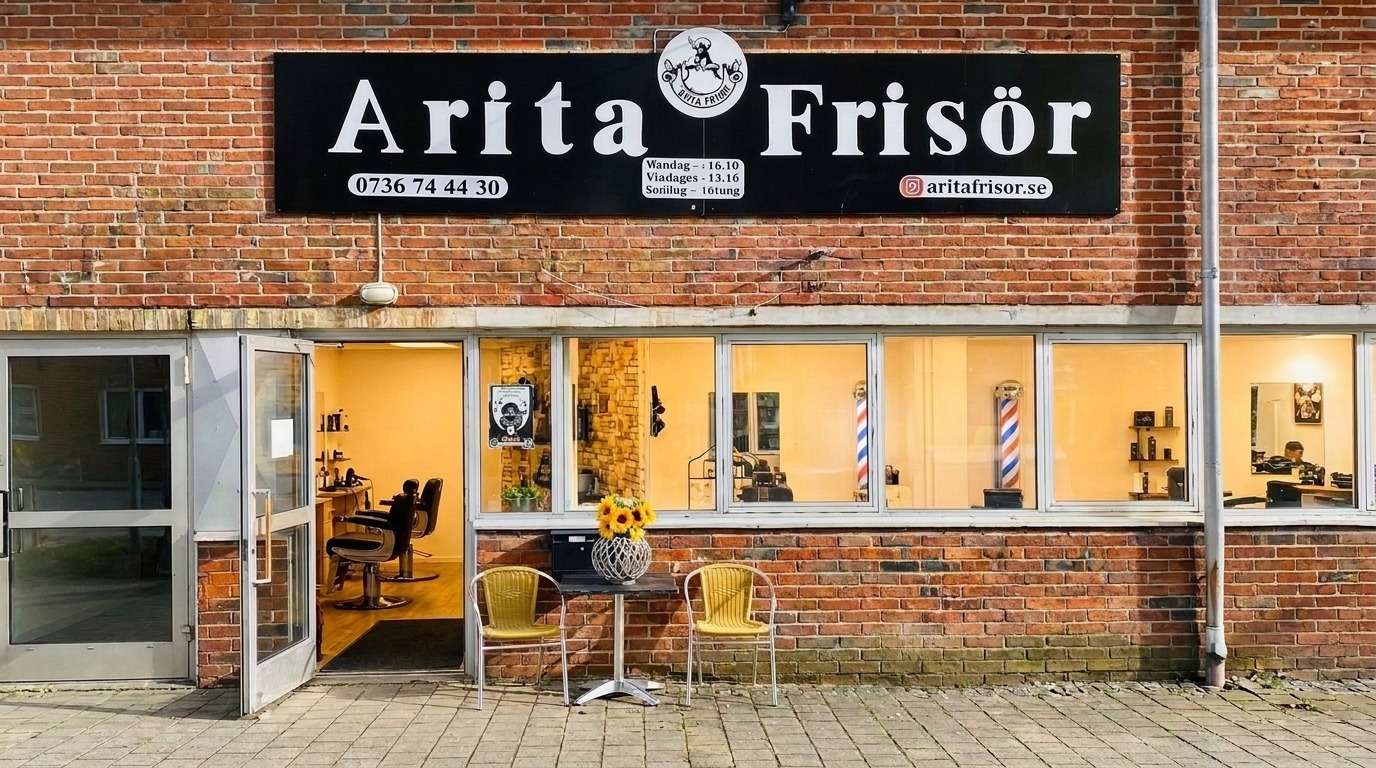 Modern men's haircut at Arita BarberShop