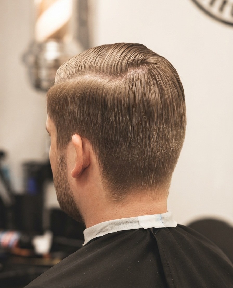 Hair styling at Arita BarberShop